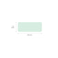 Luminous labels, 13 x 35 mm, glow in the dark, 90-pack