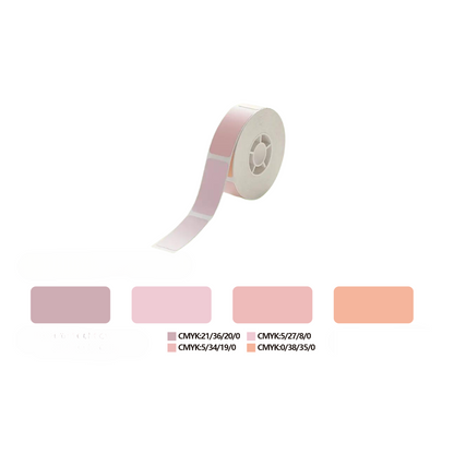 Peach, 14mm x 30mm, 210 pcs