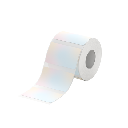 Transparent Glitter - 50 x 30 mm (230-pack)
